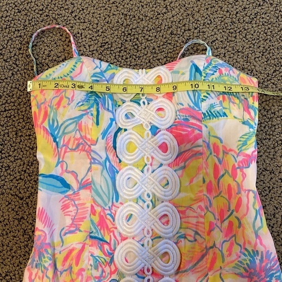Lilly Pulitzer Sundress Size 00 in Like New Condition - Picture 8 of 10